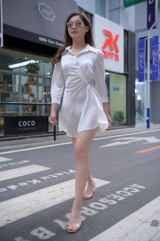 yy545 [红石专区] 【红石摄影作品】白色短裙美女
