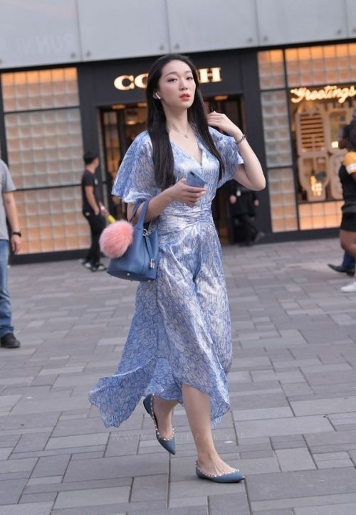 街拍美女075