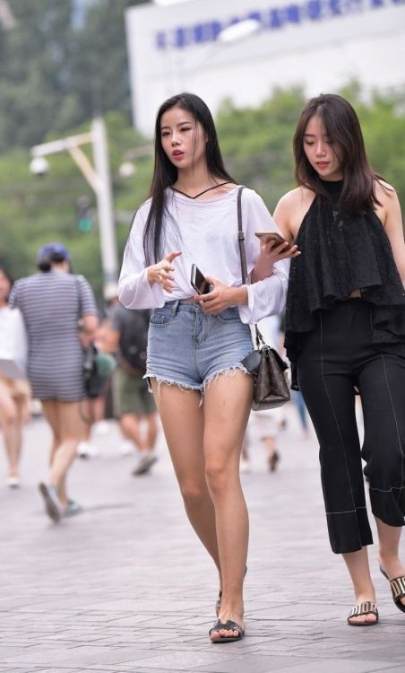 街拍美女076