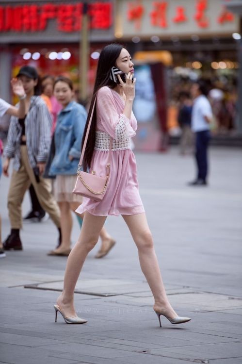 街拍美女091