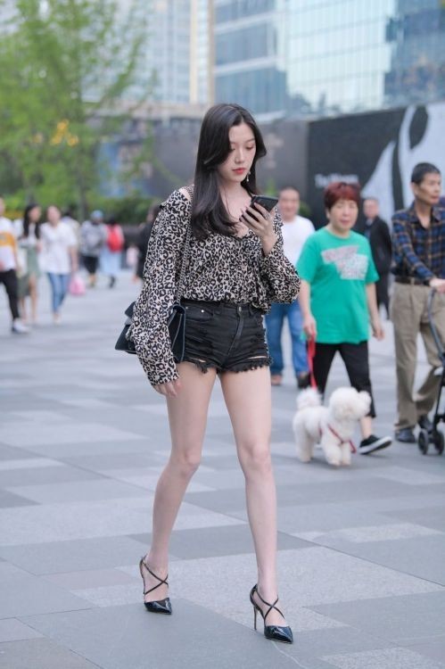 街拍美女441